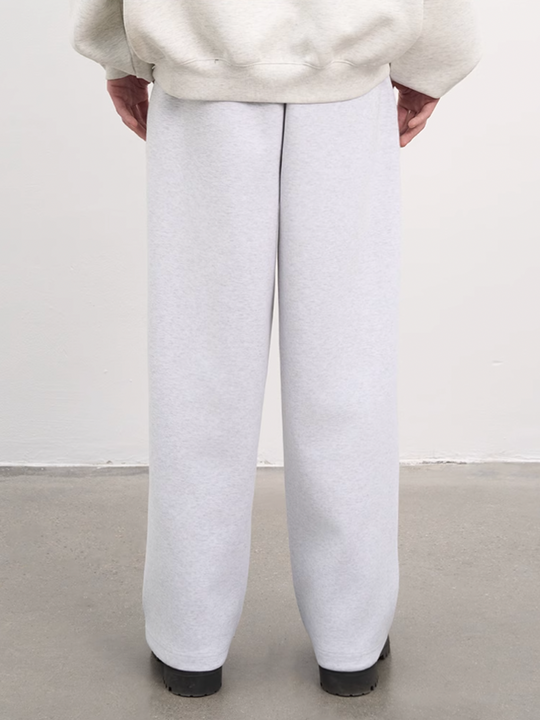 AFGK Basic Logo Draped Straight Sweatpants | Face 3 Face