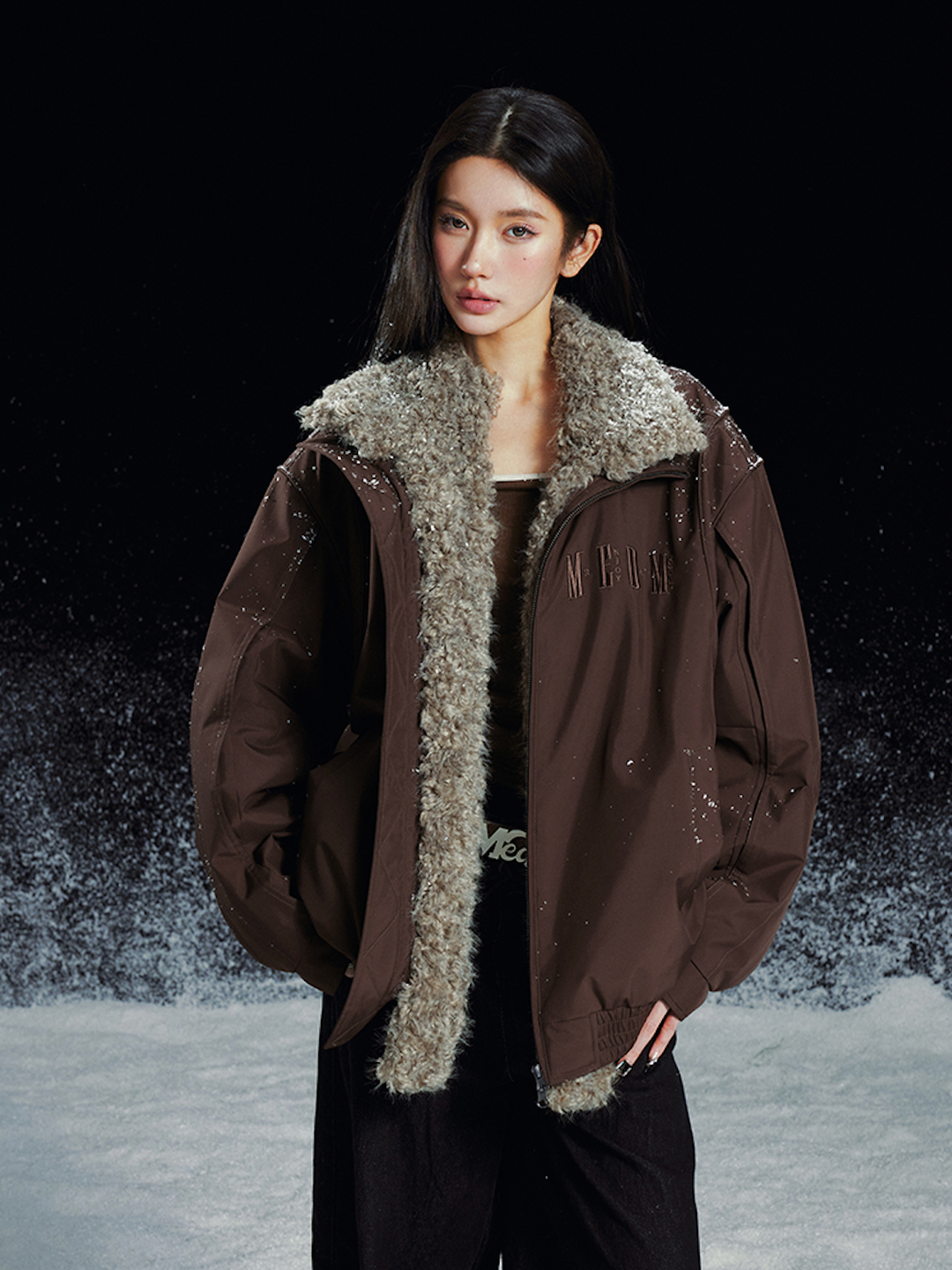 MEDM Removable Fur Lining Jacket | Face 3 Face