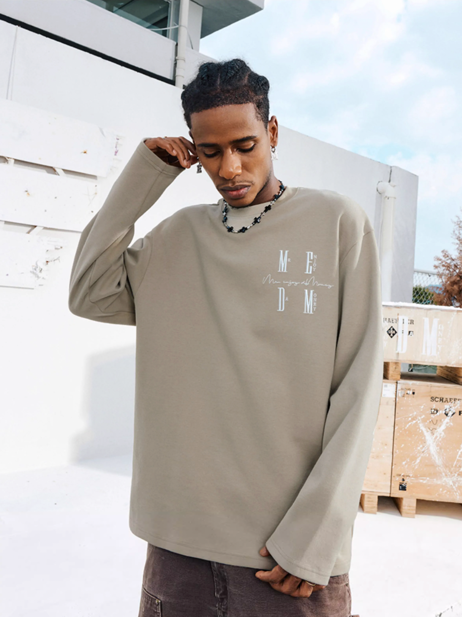 MEDM Basic Logo Comfort Temperature Long Sleeve Tee | Face 3 Face