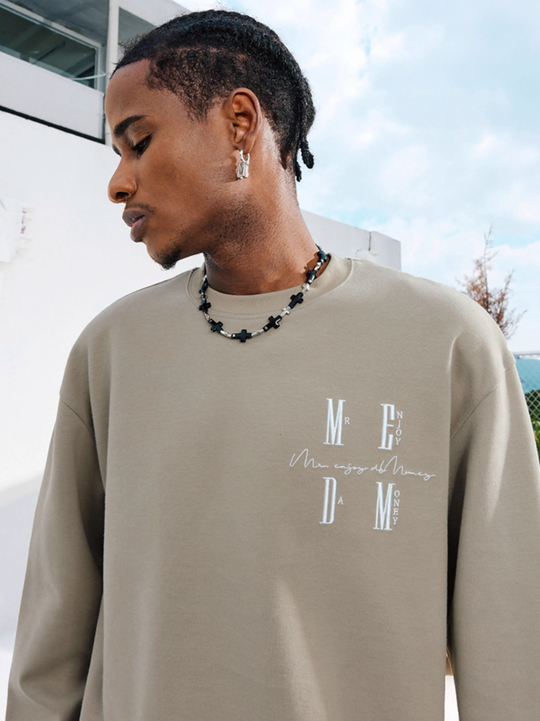 MEDM Basic Logo Comfort Temperature Long Sleeve Tee | Face 3 Face