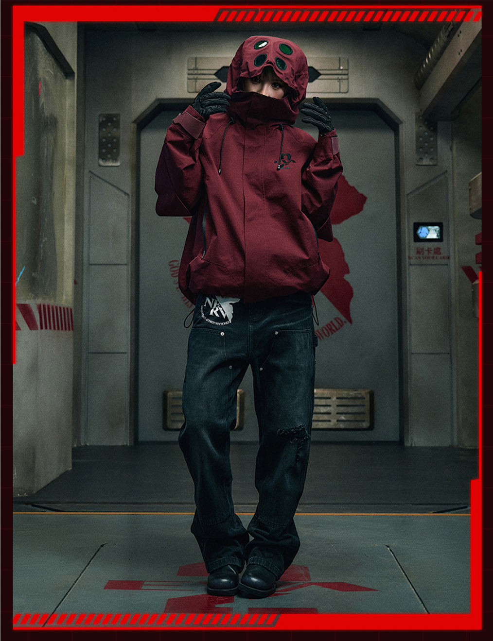 MEDM x EVA Structured PVC Body Tech Jacket | Face 3 Face