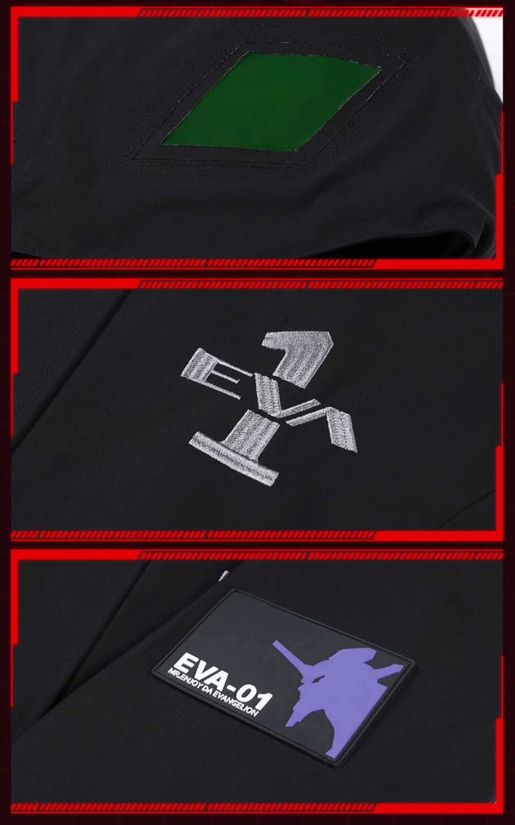 MEDM x EVA Structured PVC Body Tech Jacket | Face 3 Face