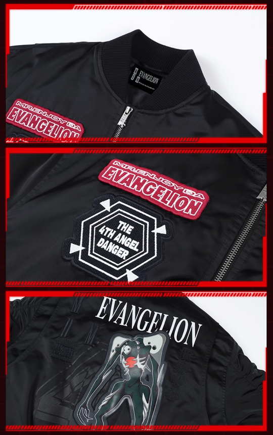 MEDM x EVA Fourth Angel Sachiel MA-1 Bomber Down Jacket | Face 3 Face