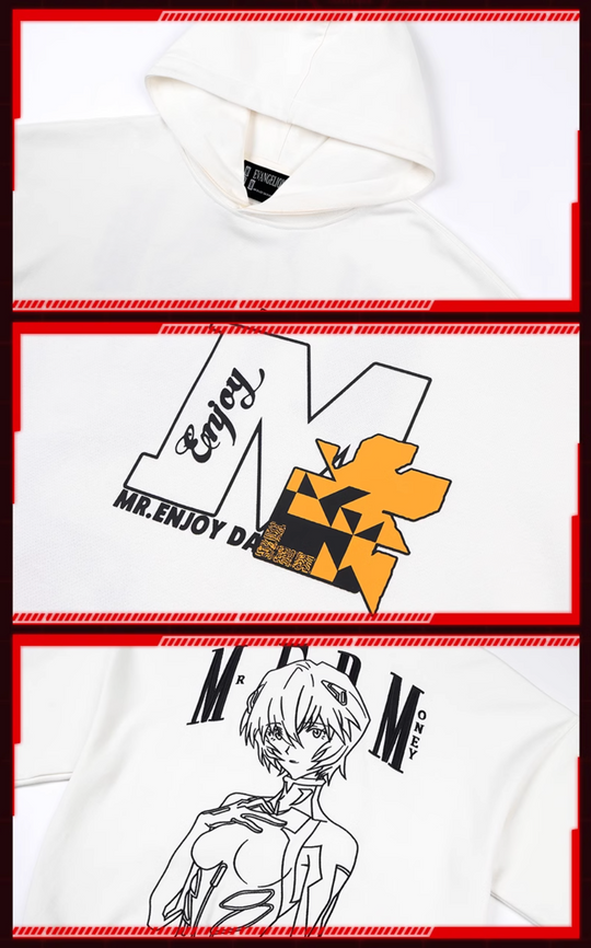 MEDM x EVA Rei Ayanami Hoodie | Face 3 Face