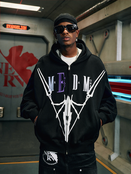MEDM x EVA Unit-13 Zip-Up Hoodie | Face 3 Face