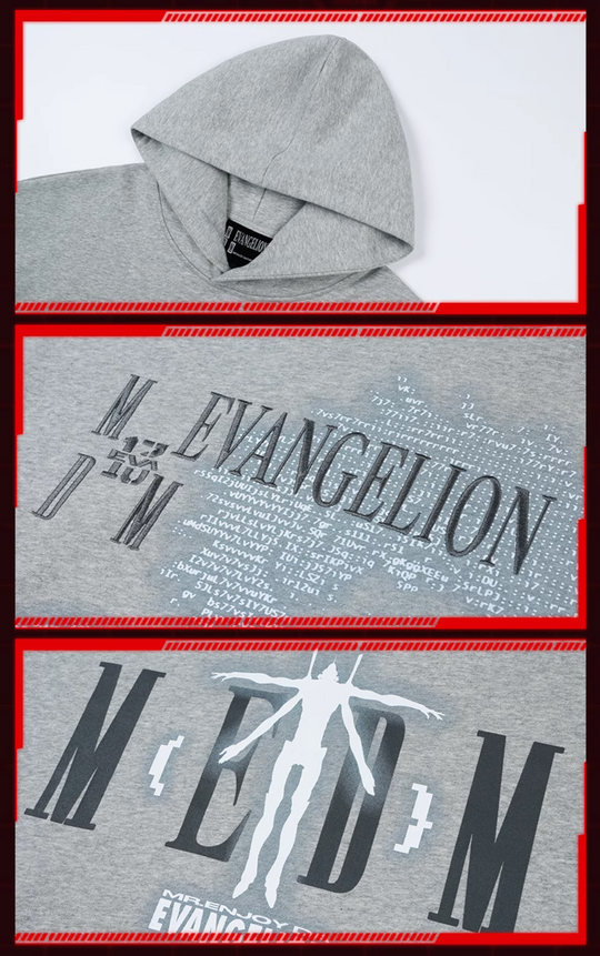MEDM x EVA Unit-13 Kaworu Nagisa Hoodie | Face 3 Face
