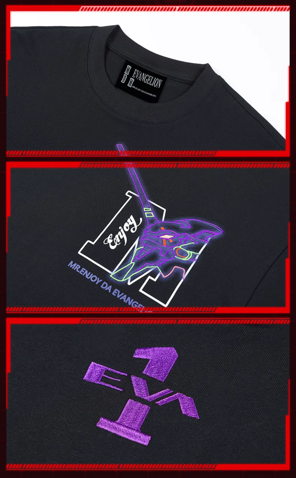 MEDM x EVA Basic Logo Long Sleeve Tee | Face 3 Face