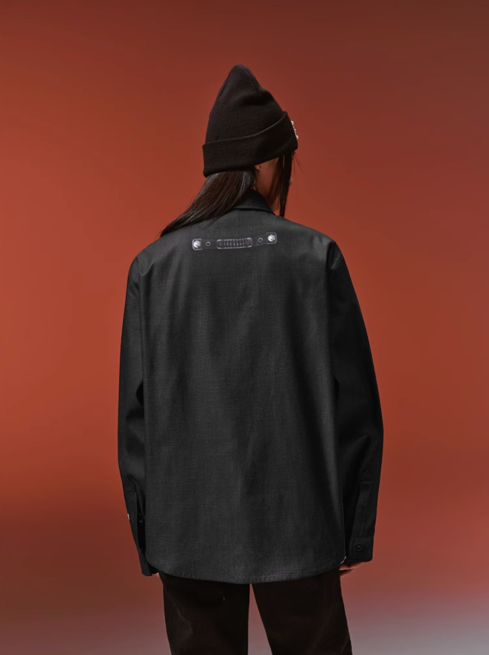 YADcrew 3D-Printed Tie & Badge Long-Sleeve Shirt | Face 3 Face