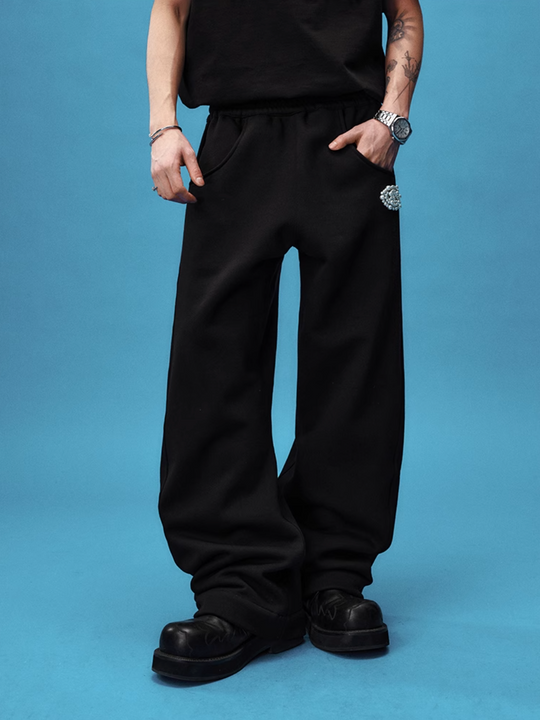 YADcrew Pearl Puzzle Logo Balloon Sweatpants | Face 3 Face