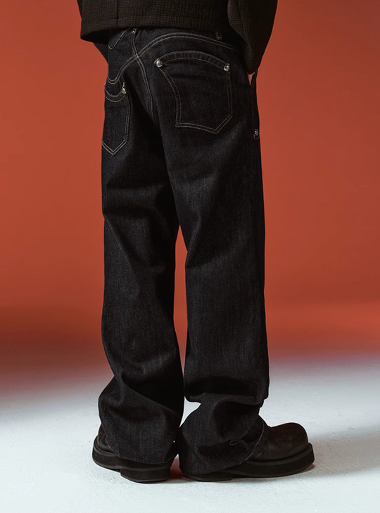 YADcrew Twisted Deconstruction Baggy Jeans | Face 3 Face