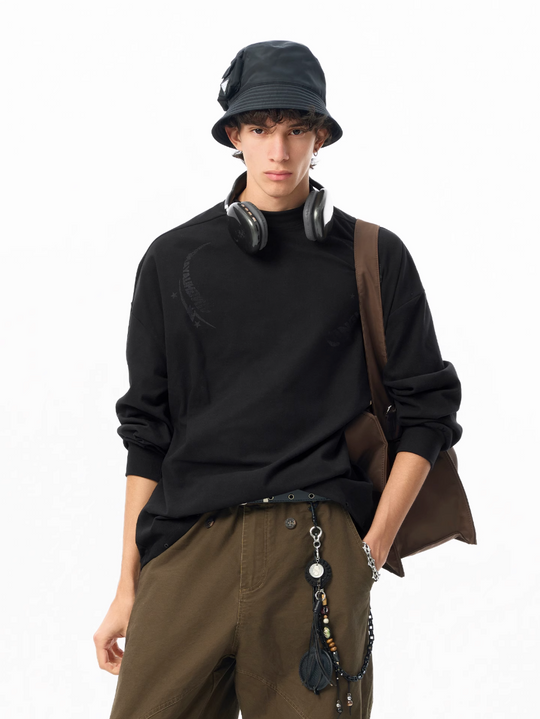 JHYQ Velvet Long Sleeve Tee | Face 3 Face