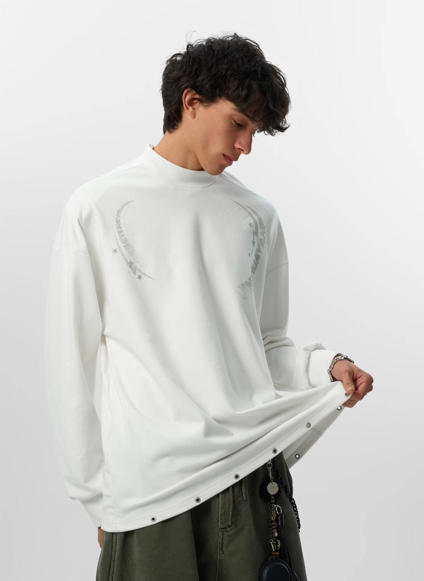 JHYQ Velvet Long Sleeve Tee | Face 3 Face