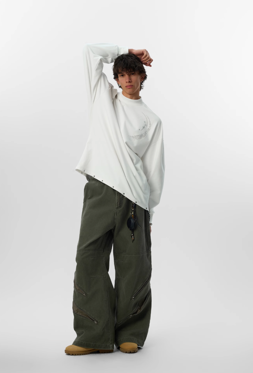 JHYQ Velvet Long Sleeve Tee | Face 3 Face