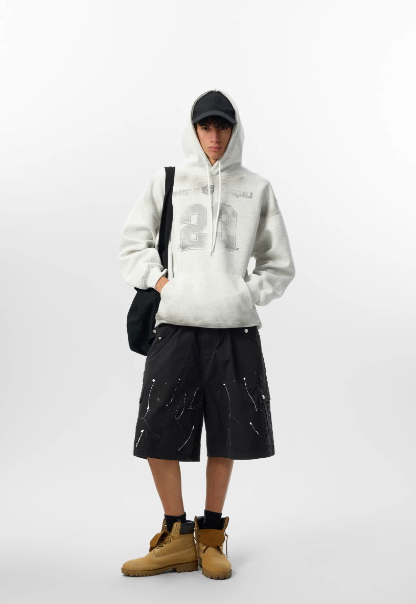 JHYQ 23 Number Printed Hoodie | Face 3 Face