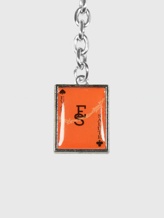 AWE Cross Petal Skull Smiley Face Pearl Necklace | Face 3 Face