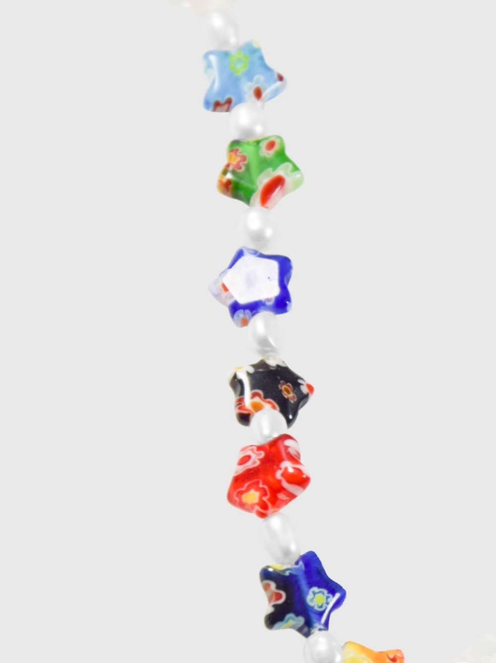 AWE Colorful Flower Star Pearl Necklace | Face 3 Face