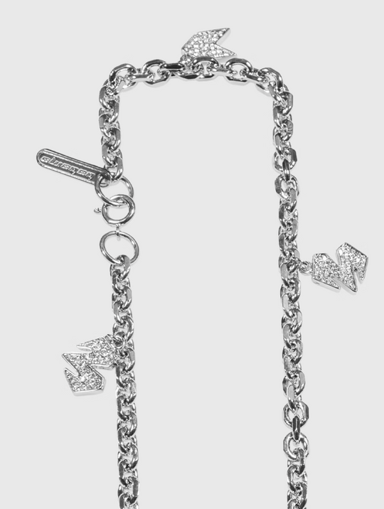 AWE Pearl & Charm Chain Necklace | Face 3 Face