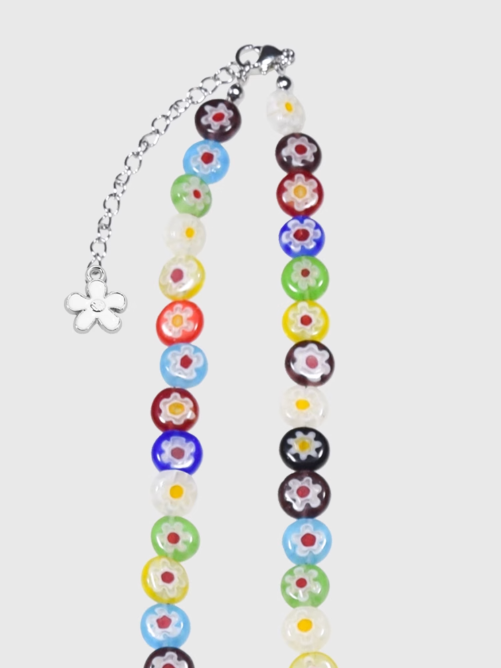 AWE Sunflower Daisy Large Beaded Necklace | Face 3 Face