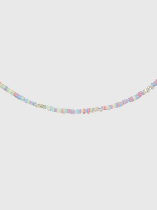 AWE Coral Sea Colorful Enamel Beads Necklace | Face 3 Face