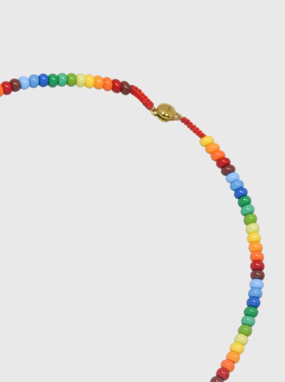 AWE Colorful Enamel Beaded Necklace | Face 3 Face