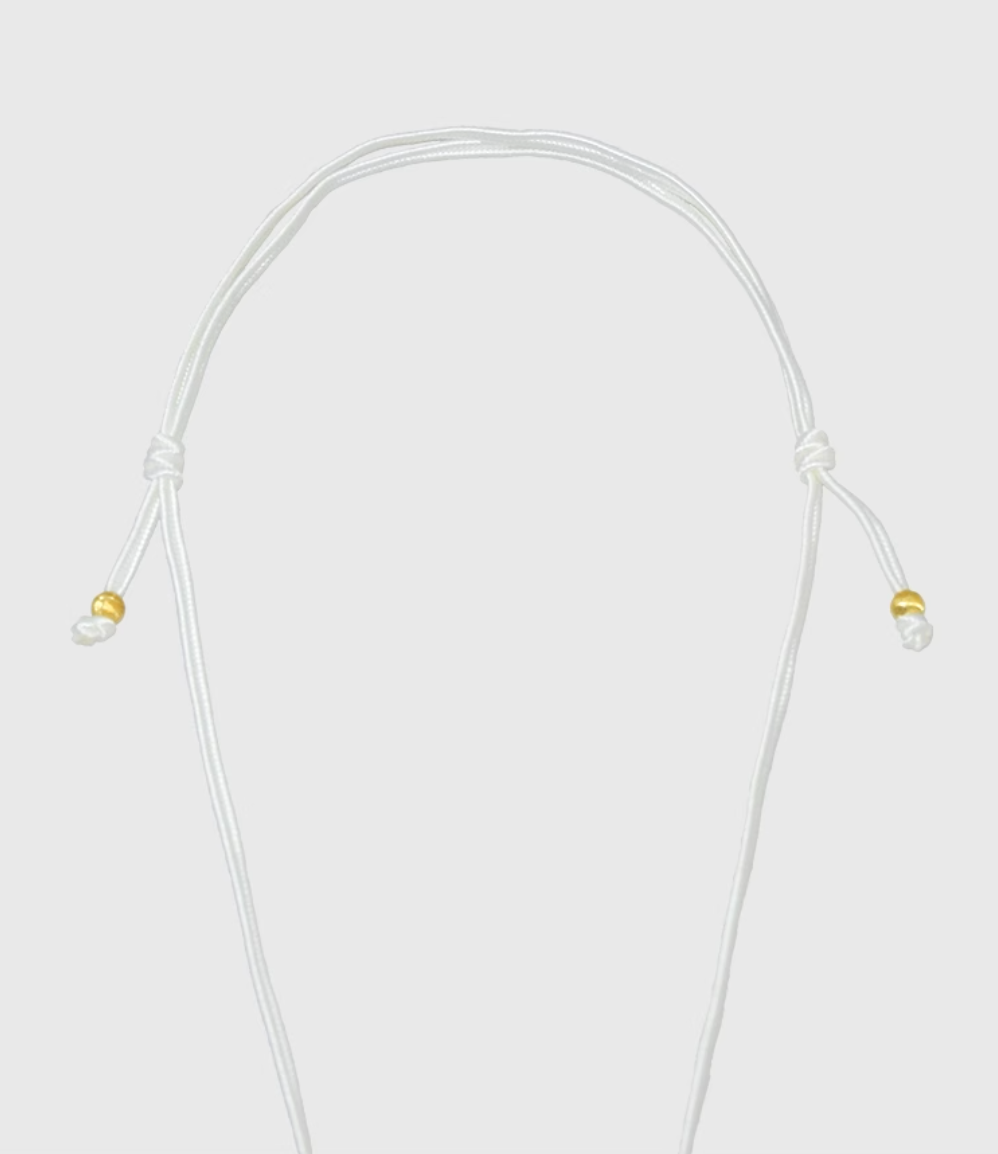 AWE Pearl Cross Pendant Necklace | Face 3 Face