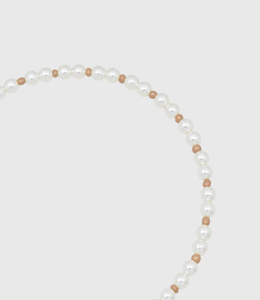 AWE Puppy Party Pendant Pearl Necklace | Face 3 Face