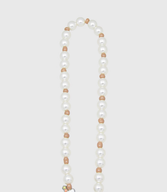 AWE Puppy Party Pendant Pearl Necklace | Face 3 Face