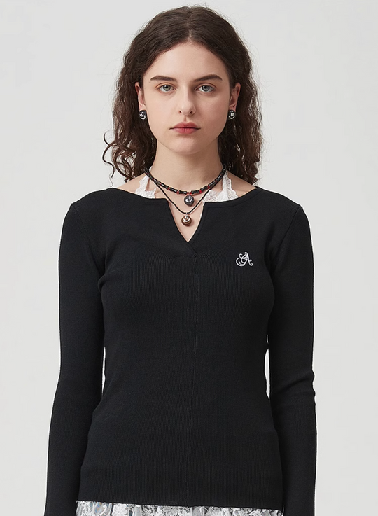 AWE Smiley Face Bamboo Beaded Necklace | Face 3 Face