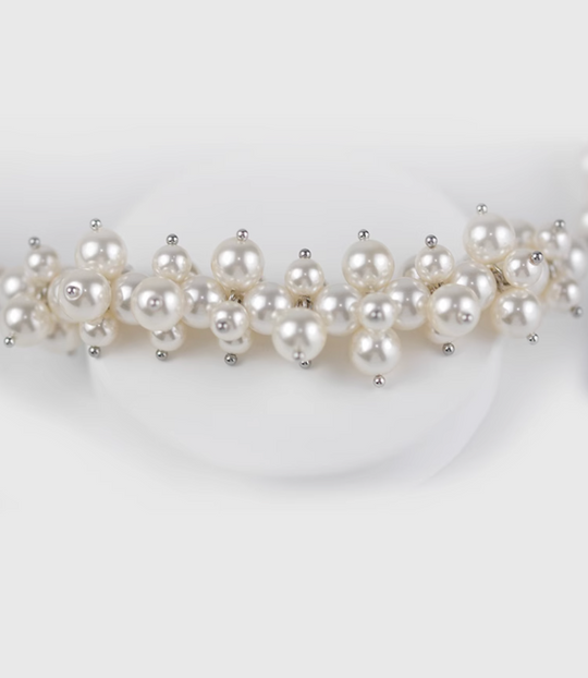 AWE Luxury Flower Pearl Necklace | Face 3 Face