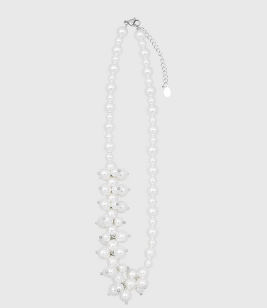 AWE Luxury Flower Pearl Necklace | Face 3 Face