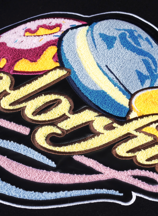 Small Town Kid Sweet Town Varsity Jacket | Face 3 Face