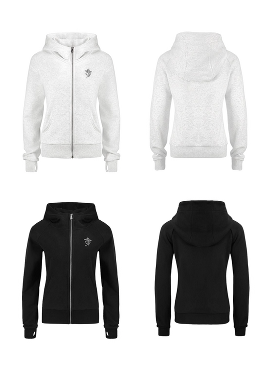 Small Town Kid Turtleneck Slim-Fit Short Zip-Up Hoodie | Face 3 Face