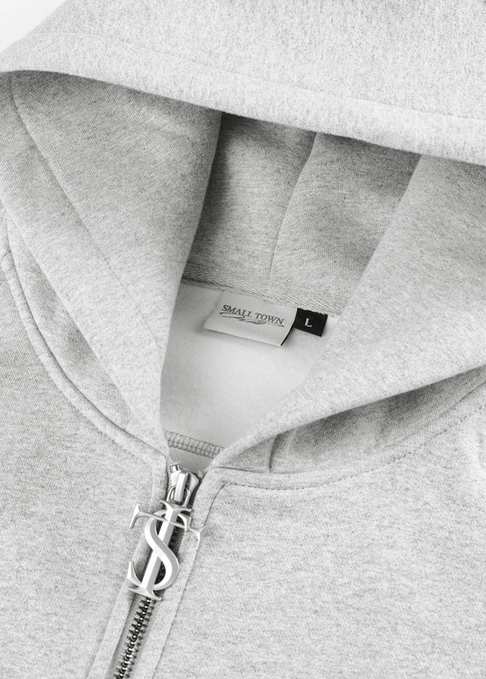 Small Town Kid 3D Logo Function Zip-Up Hoodie | Face 3 Face