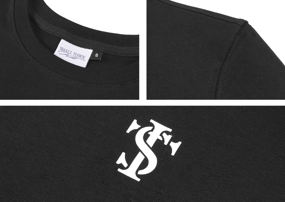 Small Town Kid Basic Slim Fit Stretch Long Sleeve Tee | Face 3 Face