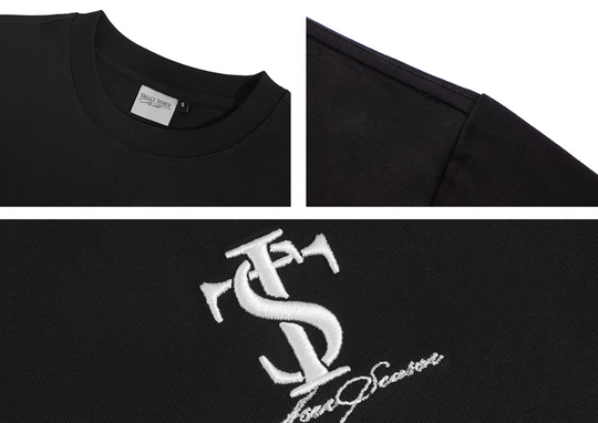 Small Town Kid Classic Logo Embroidered Small Label Tee | Face 3 Face