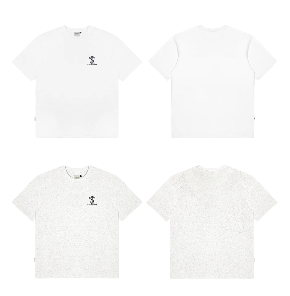 Small Town Kid Classic Logo Embroidered Small Label Tee | Face 3 Face