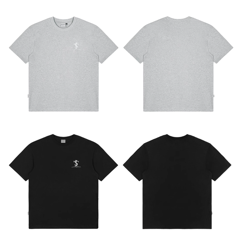 Small Town Kid Classic Logo Embroidered Small Label Tee | Face 3 Face