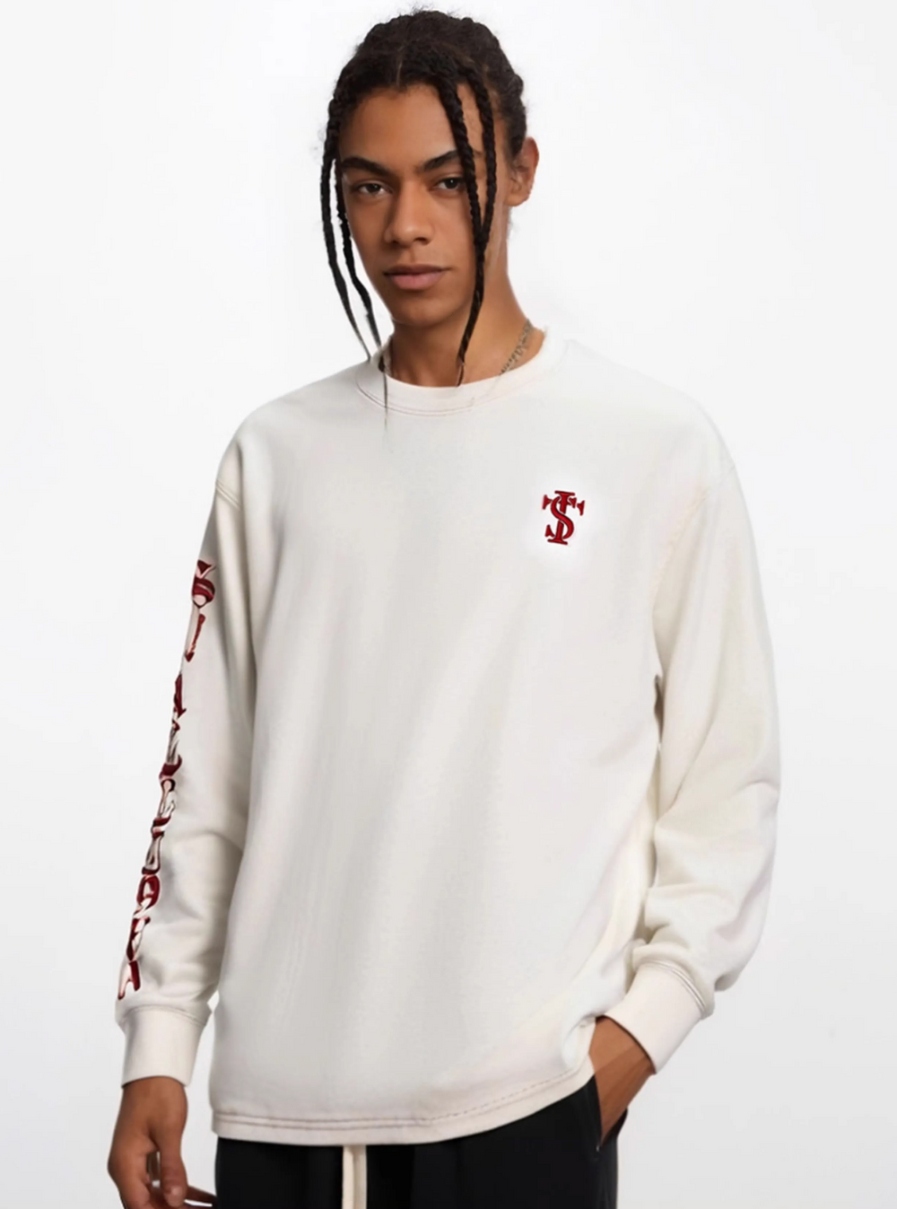 Small Town Kid Lettering Long Sleeved Tee | Face 3 Face