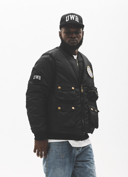 UNTILWERICH 3-in-1 MA-1 Bomber Jacket Vest Set | Face 3 Face