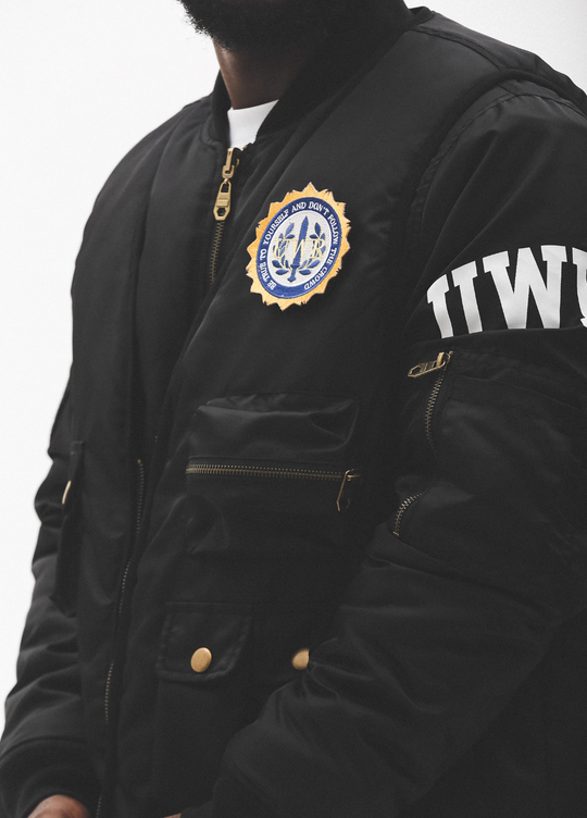 UNTILWERICH 3-in-1 MA-1 Bomber Jacket Vest Set | Face 3 Face