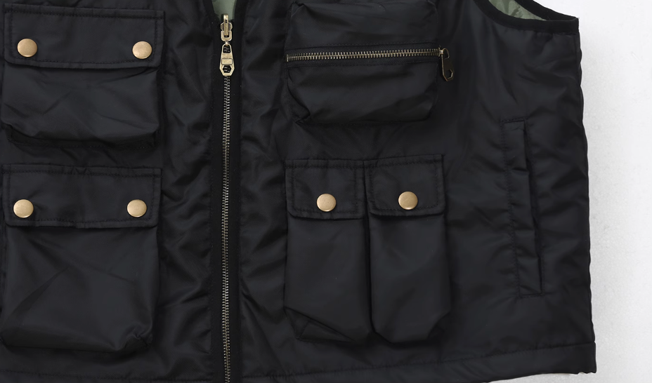 UNTILWERICH 3-in-1 MA-1 Bomber Jacket Vest Set | Face 3 Face