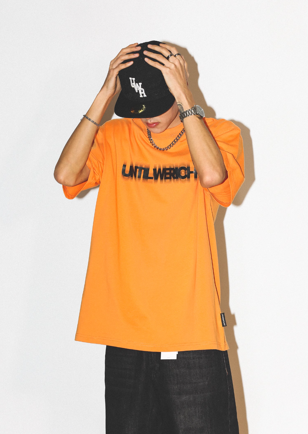 UNTILWERICH Ghost Logo Printed Tee | Face 3 Face