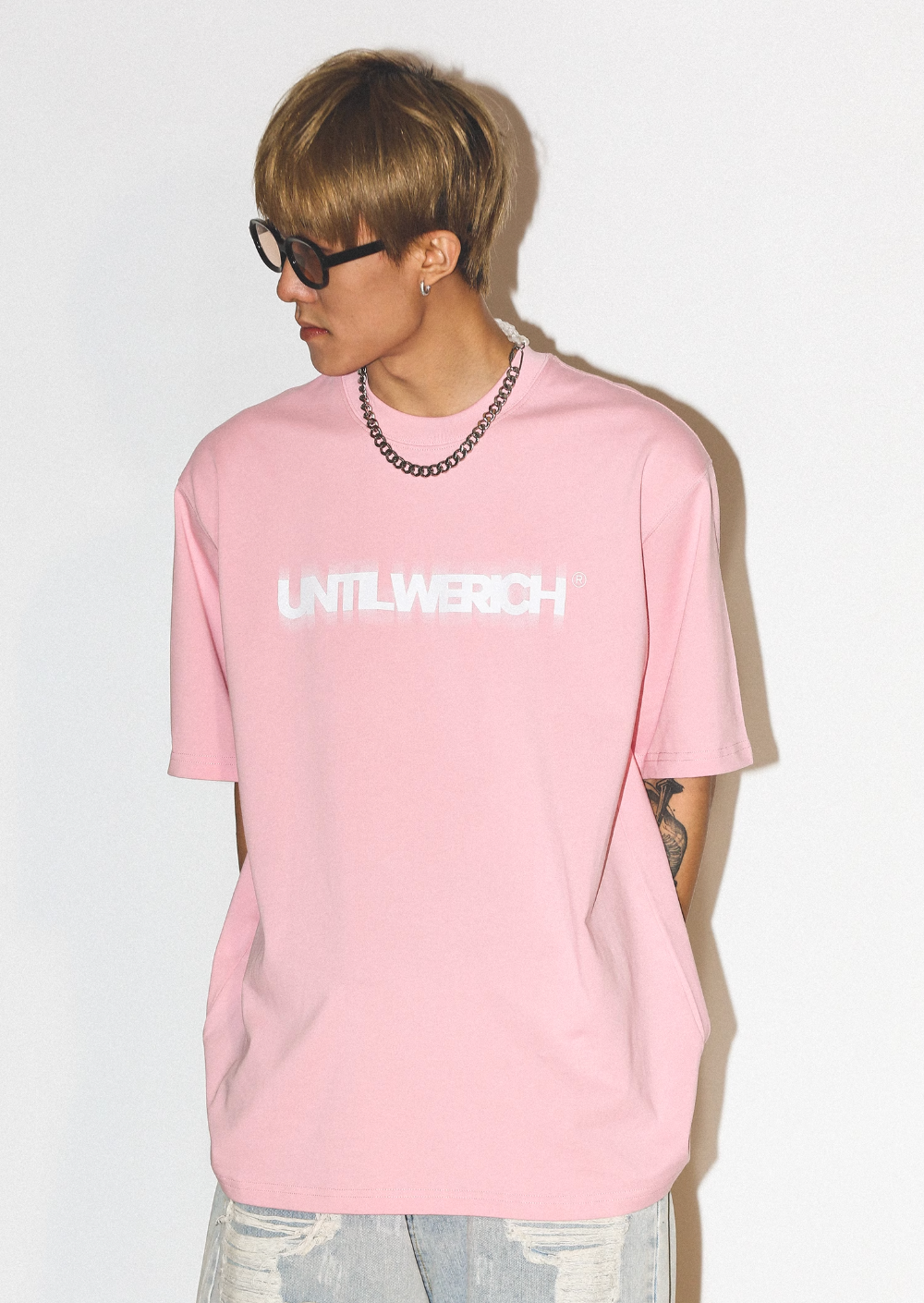 UNTILWERICH Ghost Logo Printed Tee | Face 3 Face