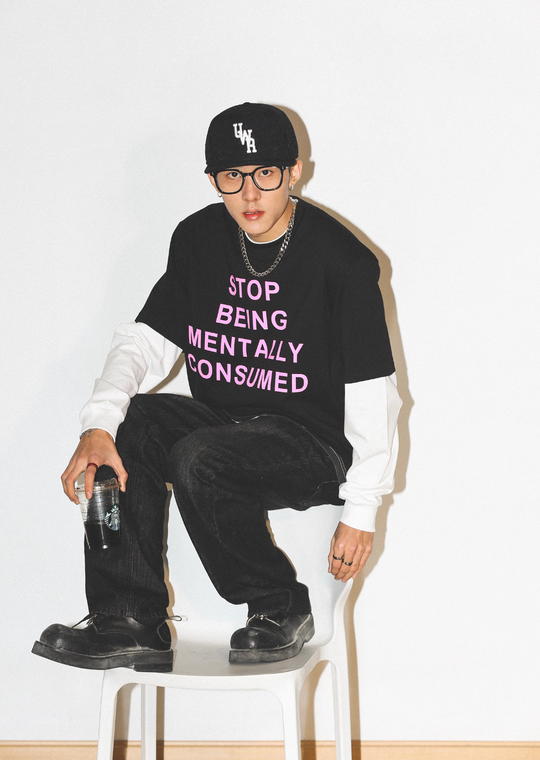UNTILWERICH "STOP BEING MENTALLY CONSUMED" Print Tee | Face 3 Face