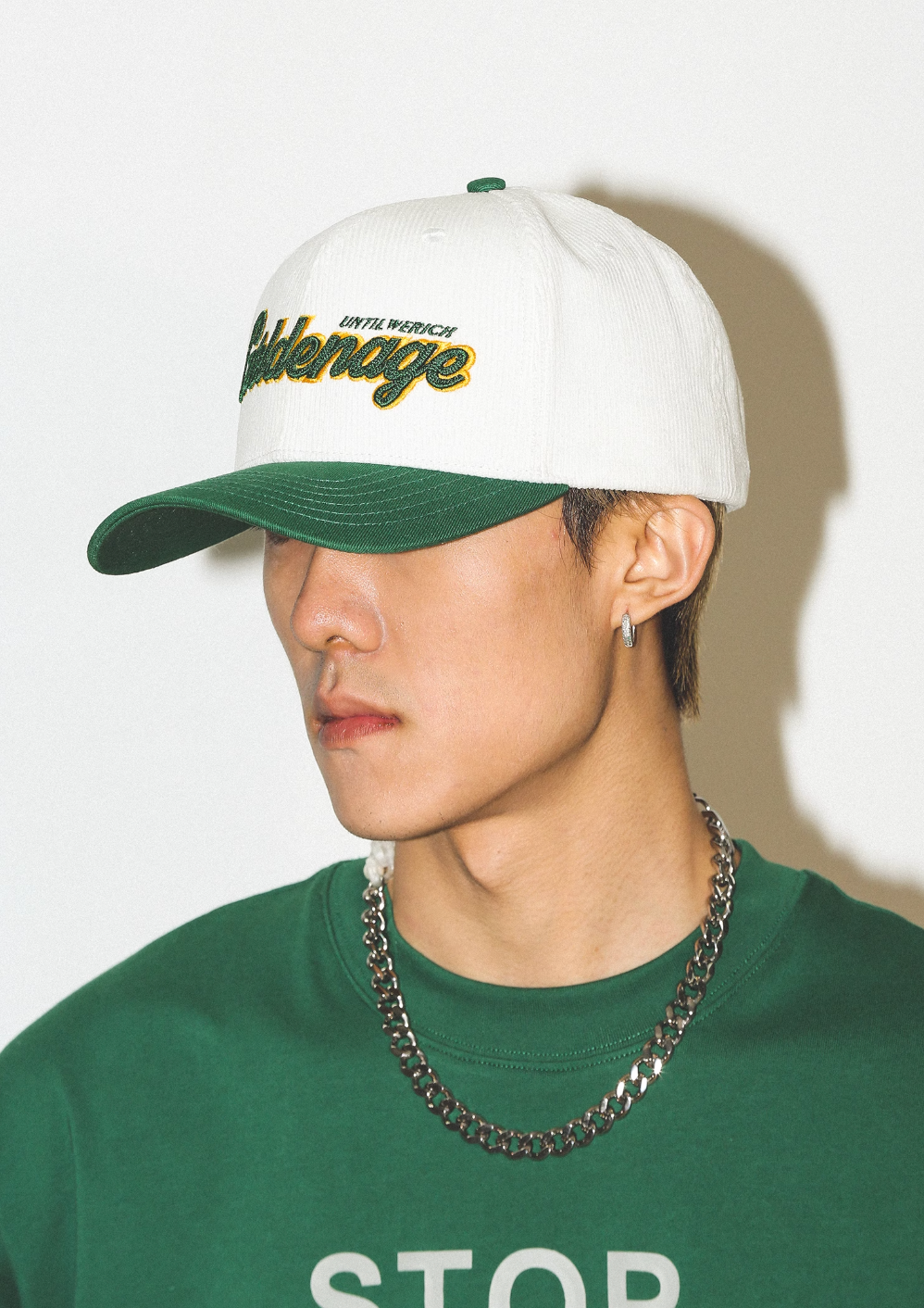 UNTILWERICH 3D Embroidered Corduroy Baseball Cap | Face 3 Face