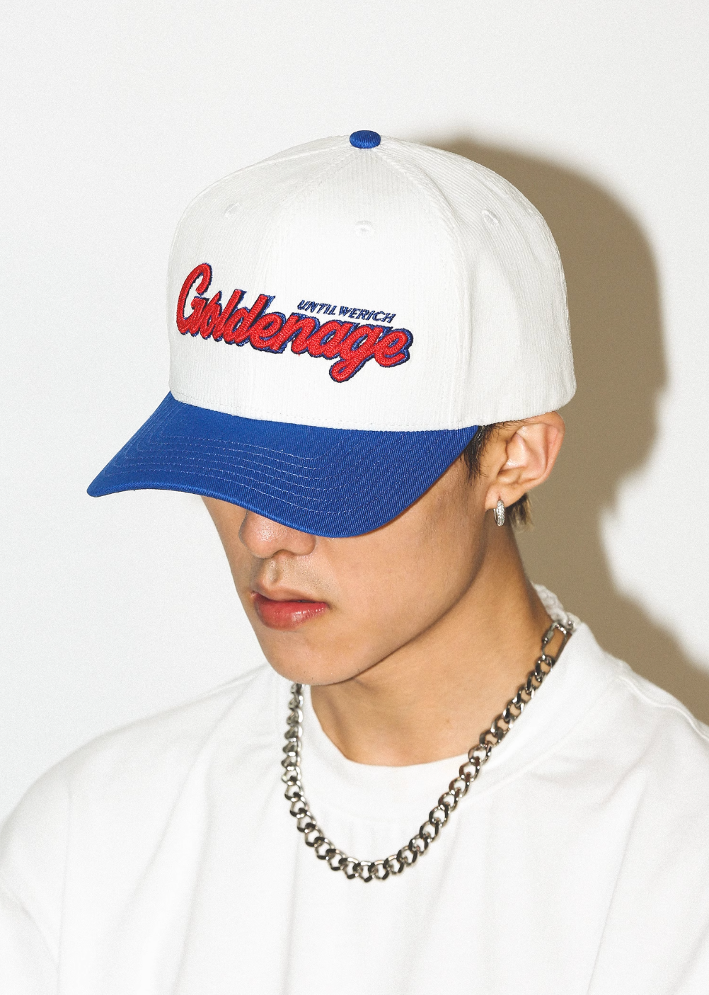 UNTILWERICH 3D Embroidered Corduroy Baseball Cap | Face 3 Face