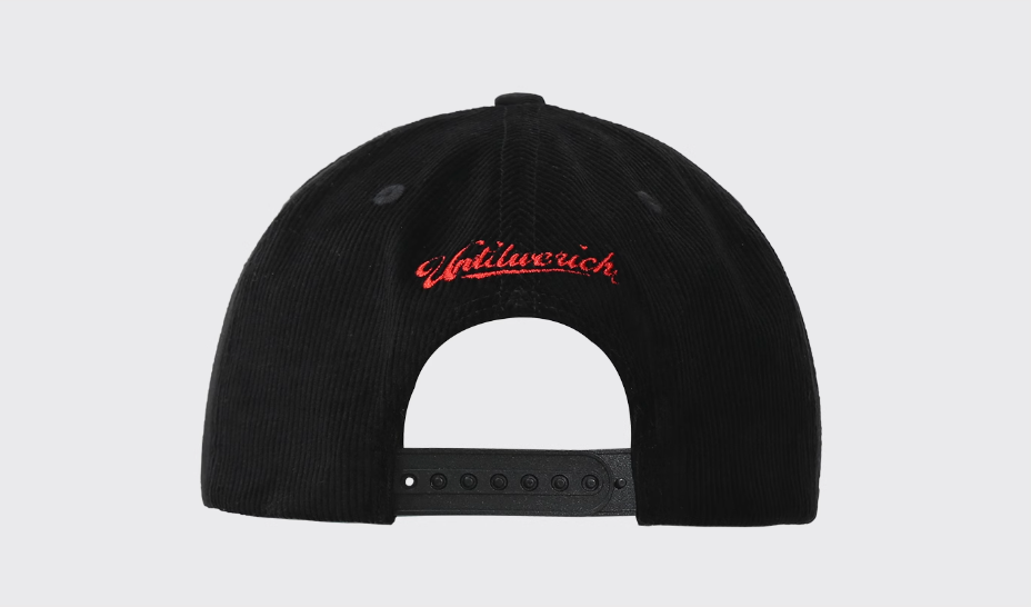 UNTILWERICH 3D Embroidered Corduroy Baseball Cap | Face 3 Face