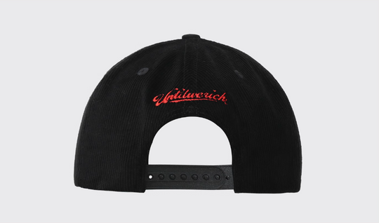 UNTILWERICH 3D Embroidered Corduroy Baseball Cap | Face 3 Face