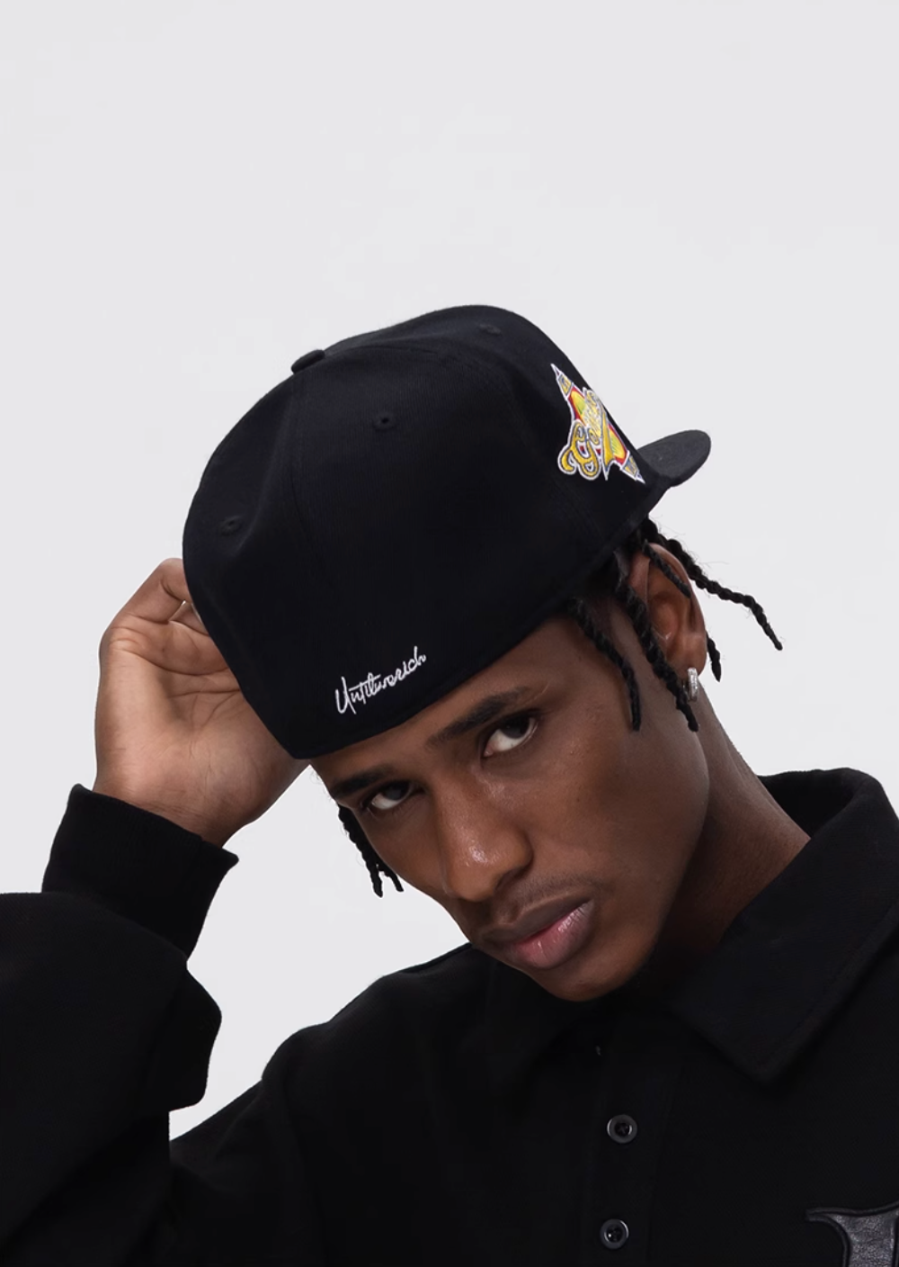 UNTILWERICH 3D Logo Embroidered Baseball Cap | Face 3 Face