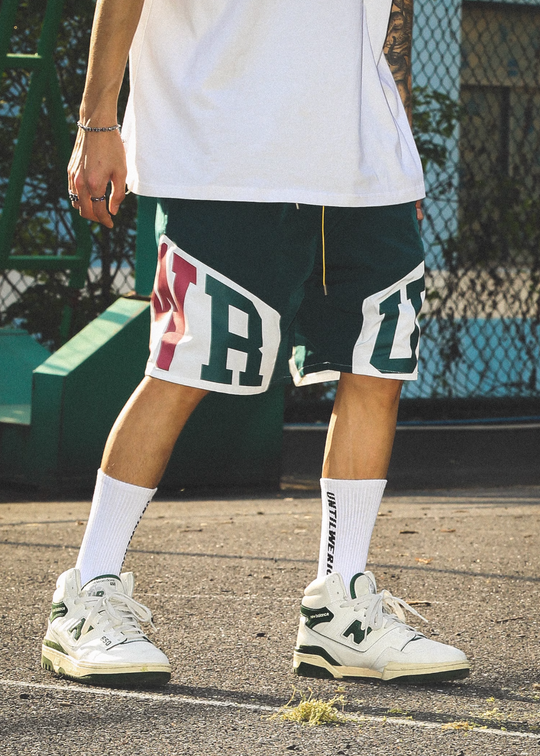 UNTILWERICH UWR Printed Basketball Shorts | Face 3 Face